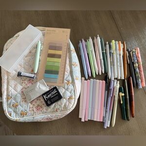 HUGE STATIONARY SET - INCLUDES FOUNTAIN PENS!!!